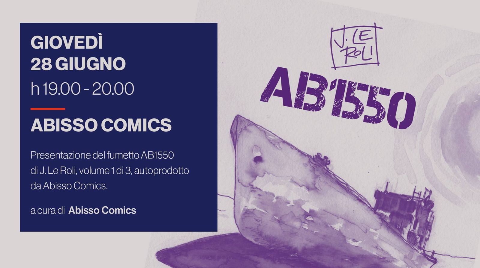 Abisso Comics - Presentazione fumetto