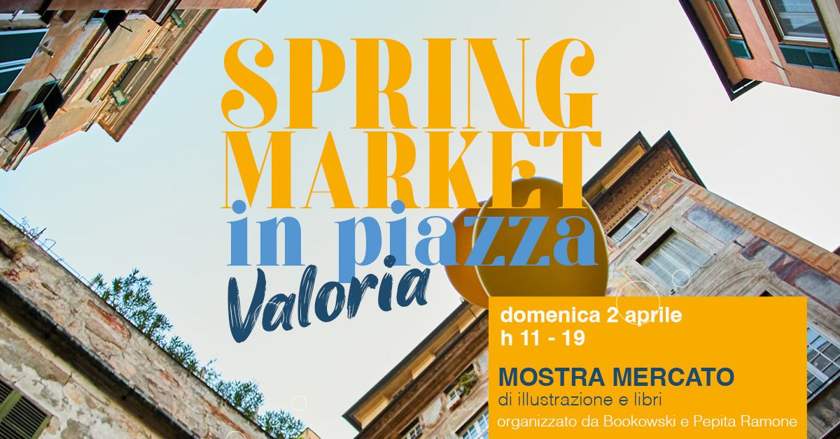 Spring Market in Piazza Valoria