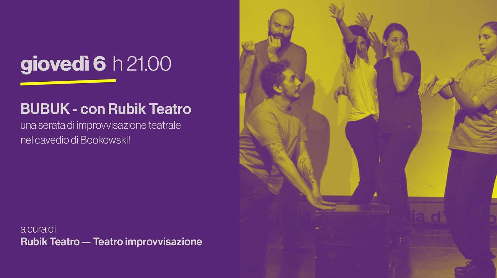 BUBUK - con Rubik Teatro - Teatro Improvvisazione