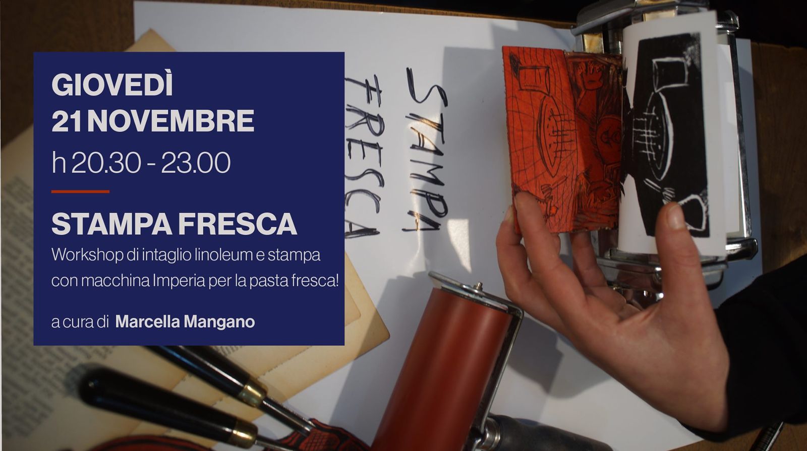 Stampa Fresca - Workshop di intaglio/stampa