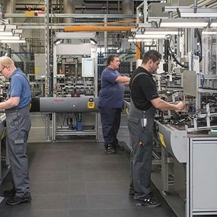 Homburg Assembly Line Industry 4 0 Bosch Rexroth Ag Bosch