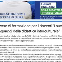 Corso di formazione per i docenti "I nuovi linguaggi della didattica interculturale"