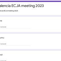 Valencia ECJA meeting 2023