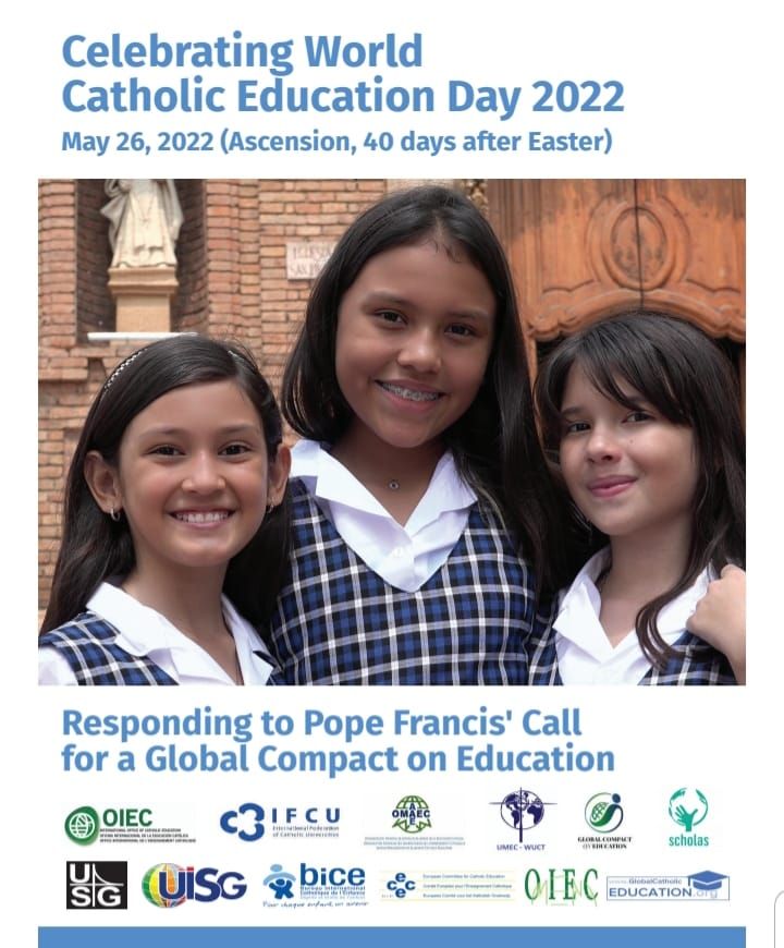 Dìa Mundial Education catolica 26 may 2022

pour information
for information
para información
per conoscenza

Giuseppe Mariano