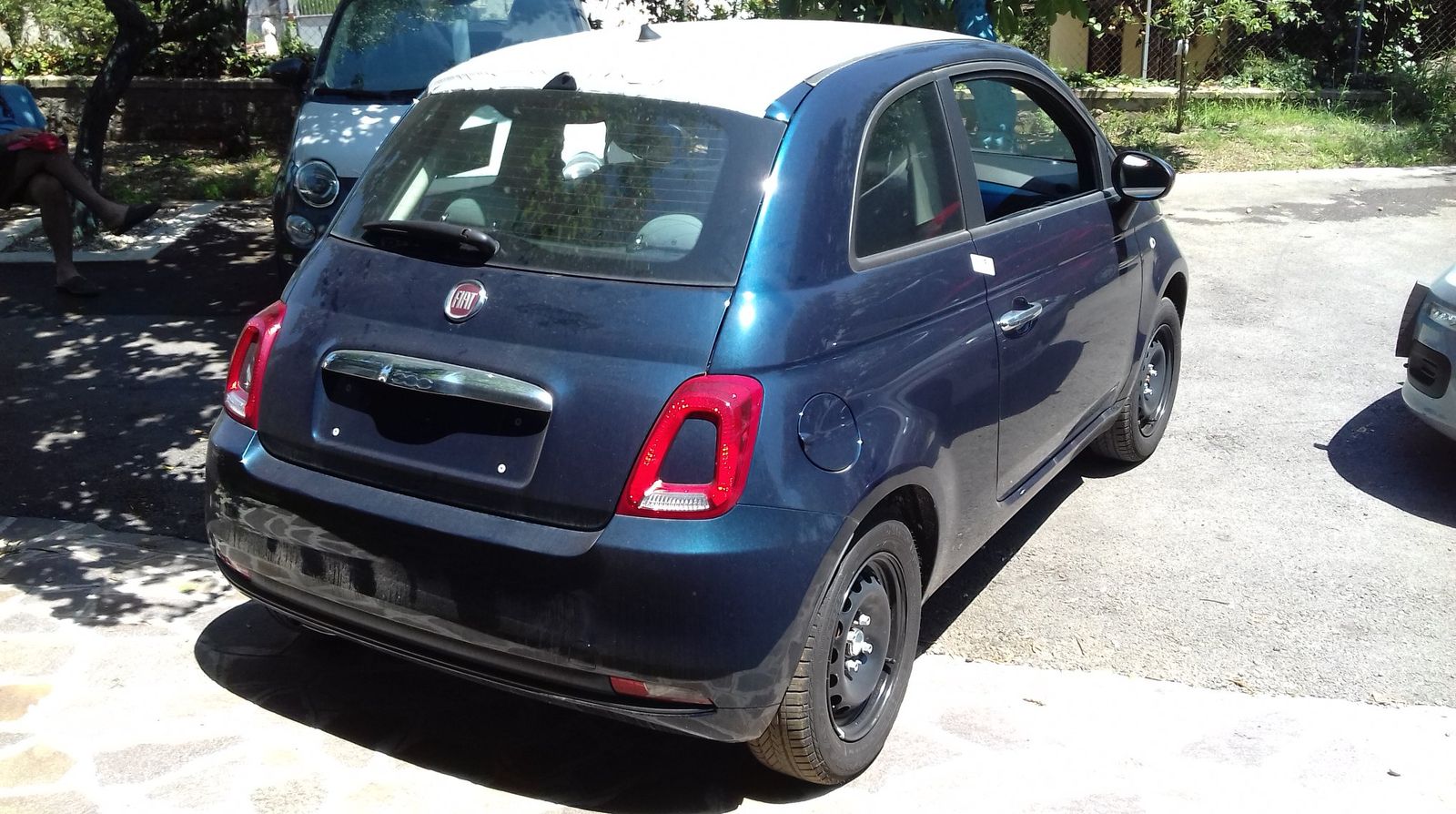 Fiat 500 Pop, blu dipinto di blu...Venduta!  Complimenti Barbara!