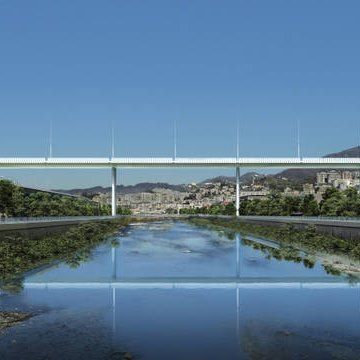 Il nuovo ponte di Genova percorso dalla prima auto