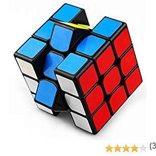 Cubo Rubik 3x3 Versione Originale magico di ultima Generazione veloce e liscio Materiale durevole non tossico per adulti e ragazzi Puzzle Super Resistente Gioco di Allenamento Mentale