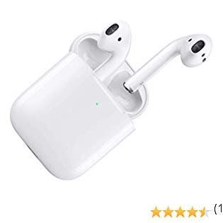 Apple AirPods con custodia di ricarica wireless (Ultimo Modello)