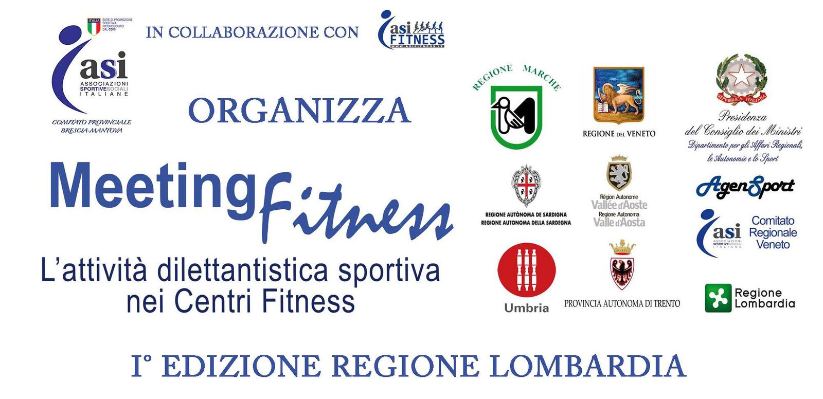 1° Meeting Fitness Lombardia - Vantaggi Fiscali a chi partecipa