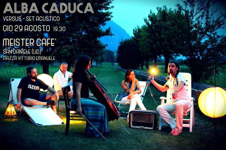 Alba Caduca "Versus" live set acustico